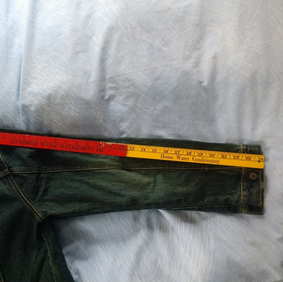 EUC Just Jeans Jnr Dize 14 Trucker/Bike Jacket Cro - Picture 7 of 10